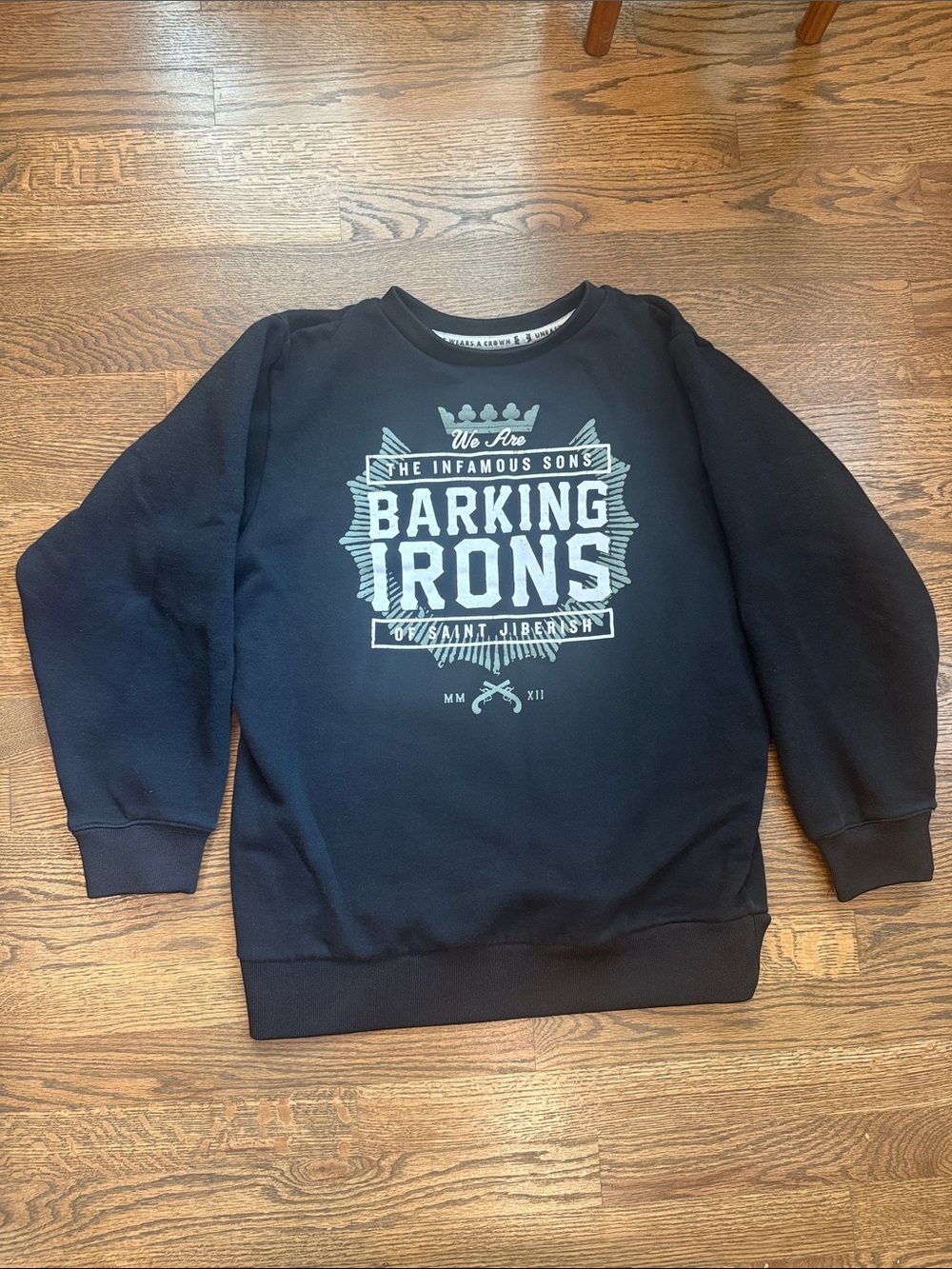 Men's Black Jiberish Crewneck